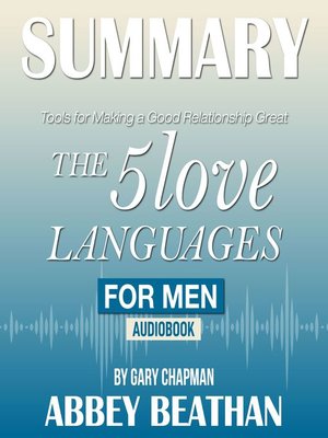cover image of Summary of The 5 Love Languages for Men: Tools for Making a Good Relationship Great by Gary Chapman